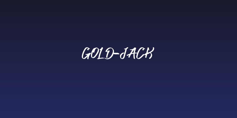 Gold-Jack Social Header