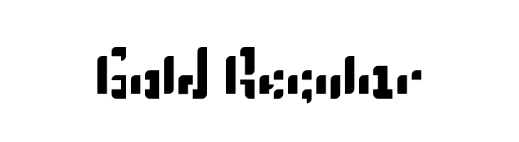 Gold Regular  Скачать бесплатные шрифты