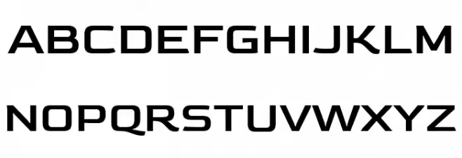 Gold Regular Schriftart Groß