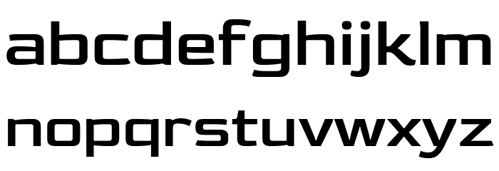 Gold Regular Font LOWERCASE