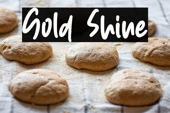 Gold Shine Example 1