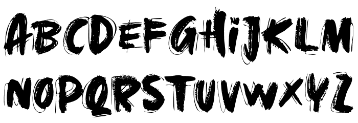 Gold Under The Mud Regular Font LOWERCASE