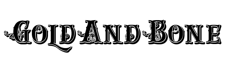 GoldAndBone Font