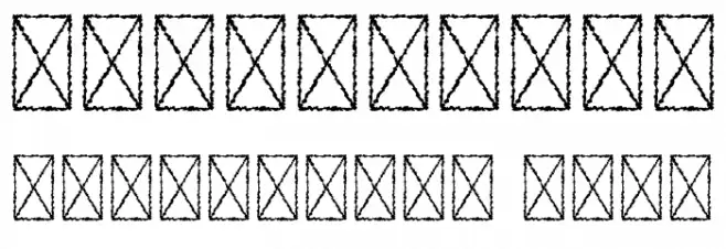 GoldCoastFree-Rough Font OTHER CHARS