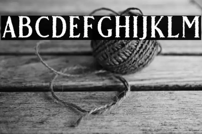 GoldCoastFree-Rough Font examples