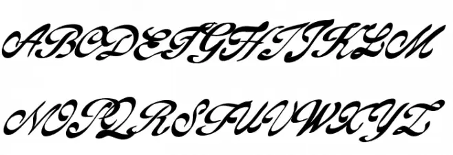 GoldFinger Шрифта ВЕРХНИЙ