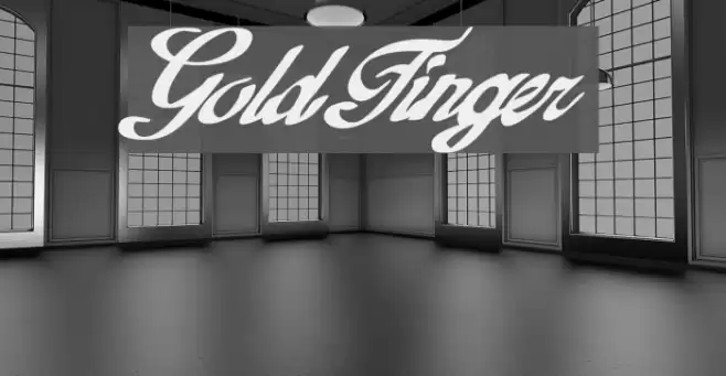 GoldFinger Font examples