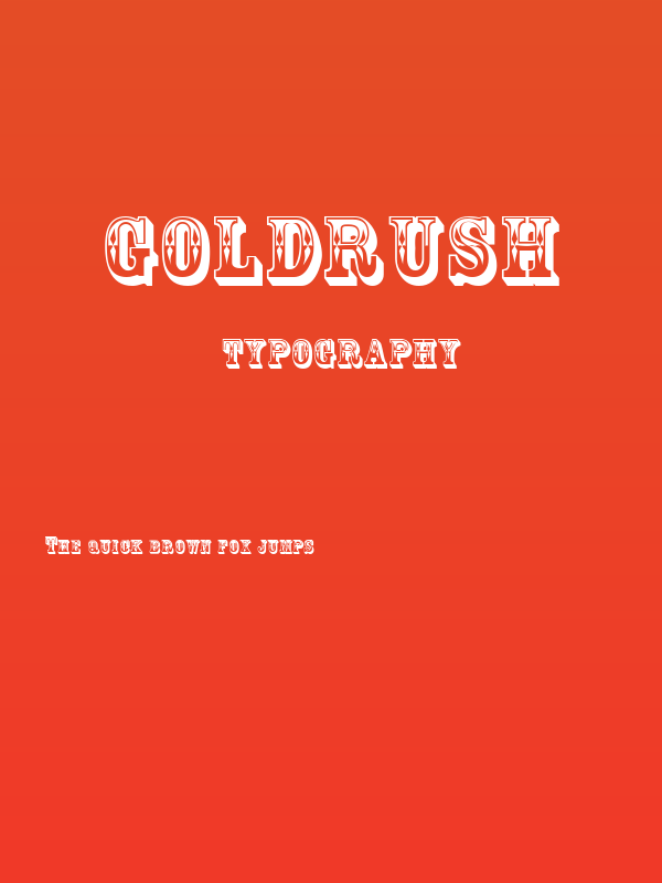 GoldRush Poster