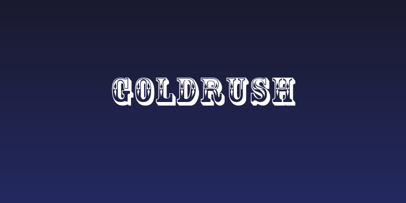 GoldRush Social Header