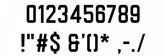 Goldana Base Font OTHER CHARS
