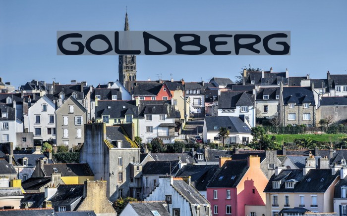 Goldberg Font examples