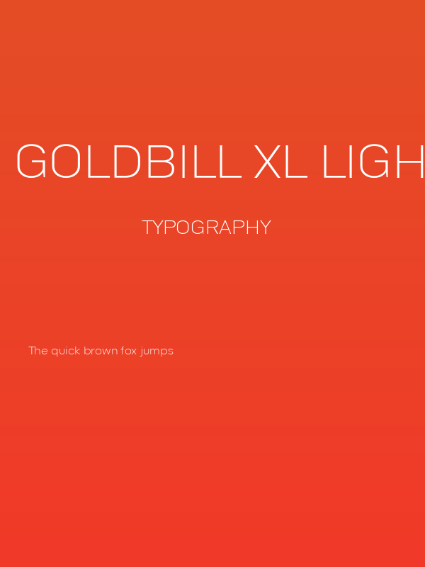 Goldbill XL Light Poster