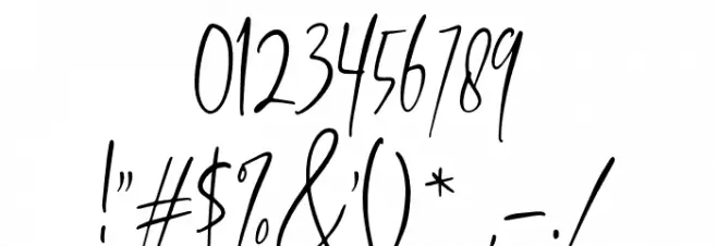 GoldbrickDEMO Font OTHER CHARS