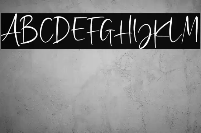 GoldbrickDEMO Font examples