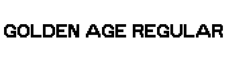 Golden Age Regular  免费字体下载