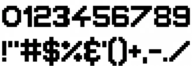 Golden Age Regular Font OTHER CHARS