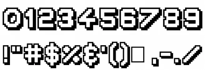 Golden Age Regular Font OTHER CHARS