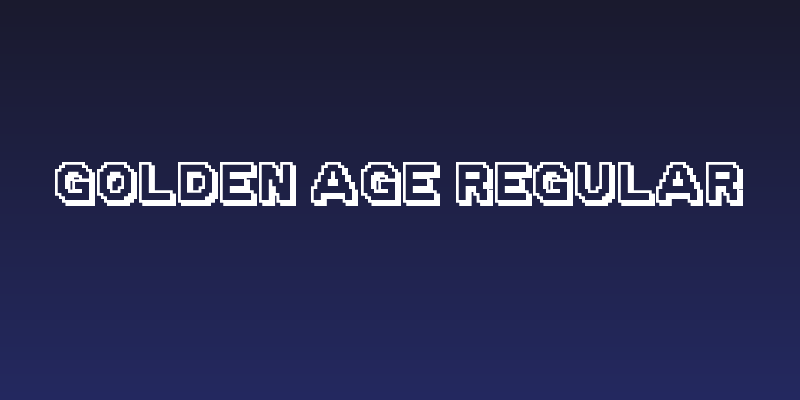 Golden Age Regular Social Header