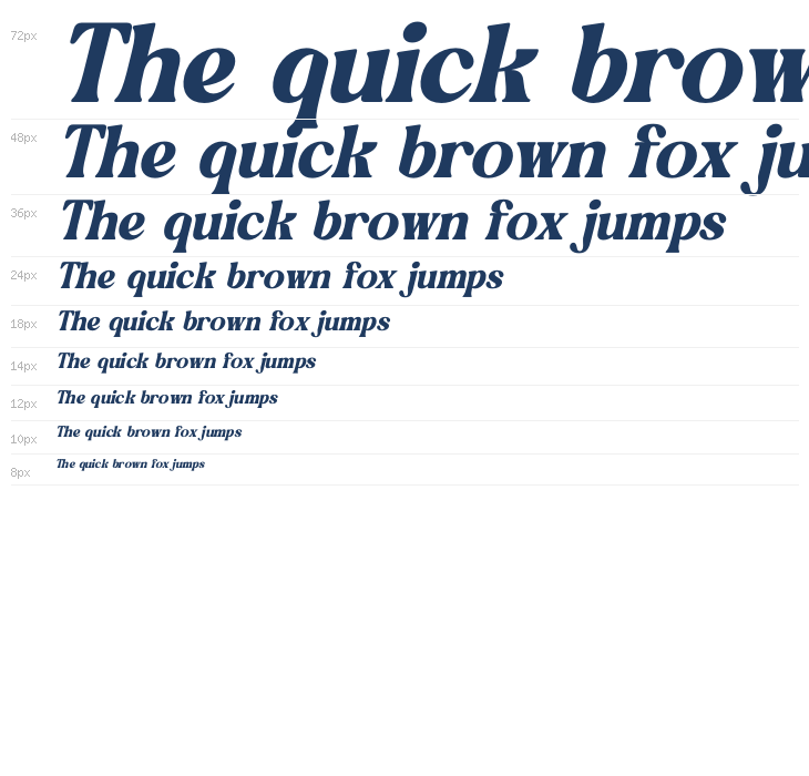 Golden Antique DEMO VERSION Italic Waterfall