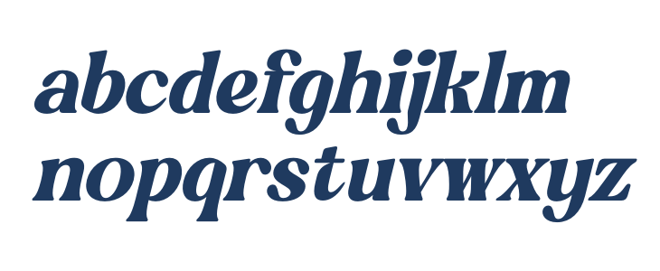 Golden Antique DEMO VERSION Italic Lowercase