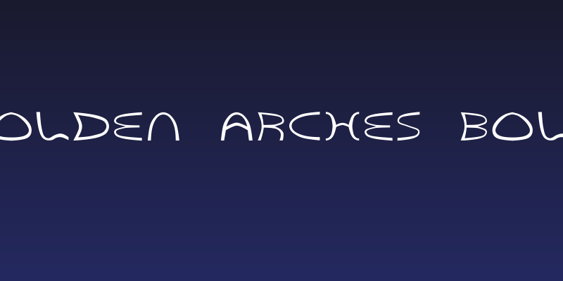 Golden Arches Bold Social Header