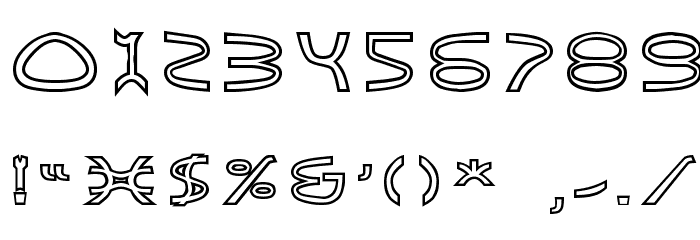 Golden Arches Font OTHER CHARS