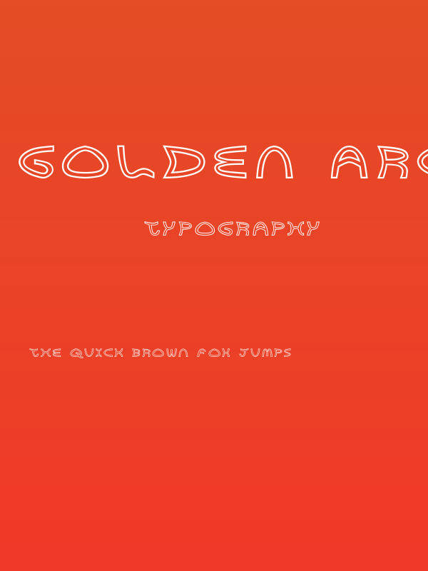 Golden Arches Poster