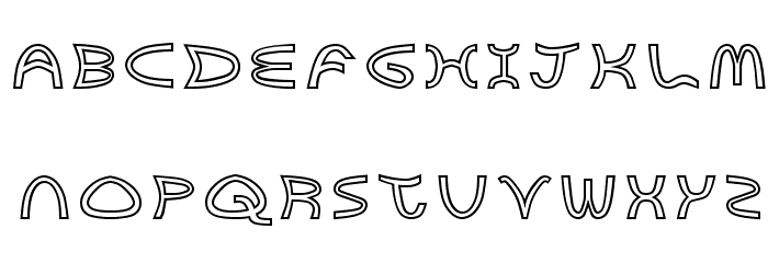 Golden Arches Font LOWERCASE