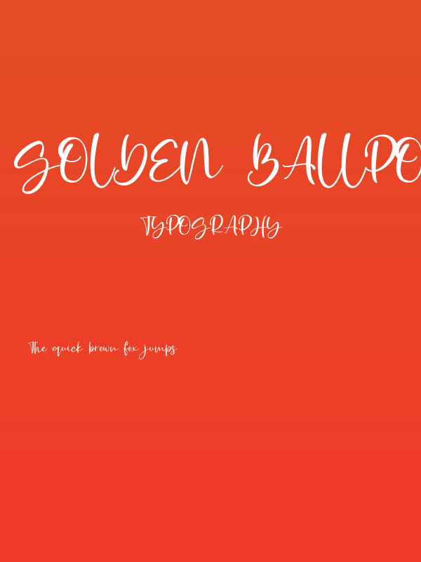 Golden Ballpoint Poster