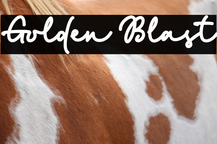 Golden Blast Example 1