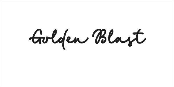Golden Blast Logo