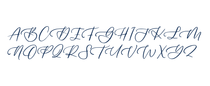 Golden Bloom Uppercase