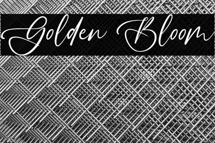 Golden Bloom Example 2