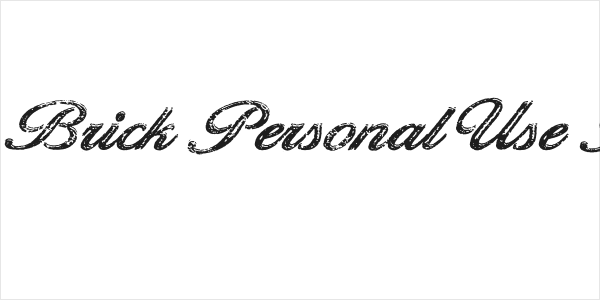 Golden Brick Personal Use Regular Logo