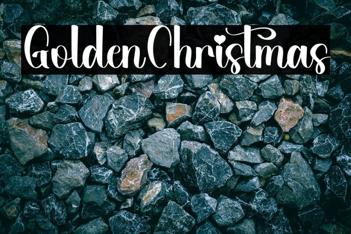 Golden Christmas Example 2