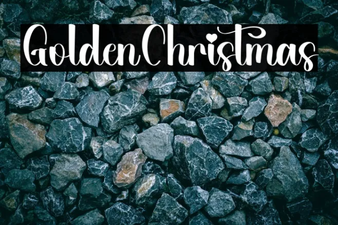 Golden Christmas Example 2