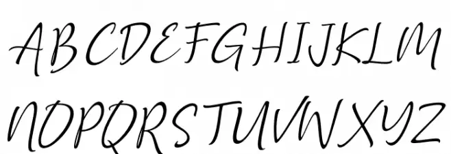 Golden Class Script Slant Golden Class Caratteri MAIUSCOLE