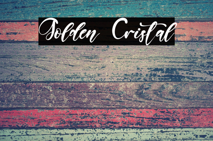 Golden Cristal Example 2