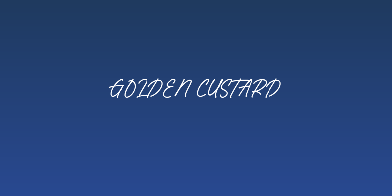 Golden Custard Social Header