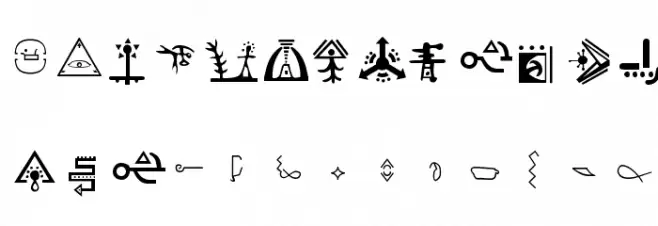 Golden Disks फ़ॉन्ट लोअरकेस