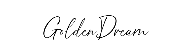 Golden Dream  baixar fontes gratis