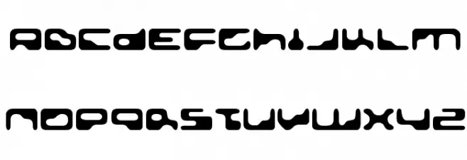 Golden Girdle Schriftart Groß