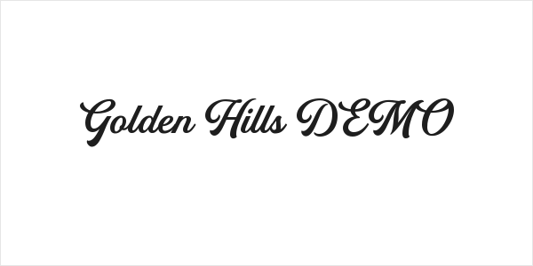 Golden Hills DEMO Logo