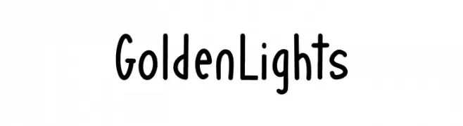 Golden Lights Fonte