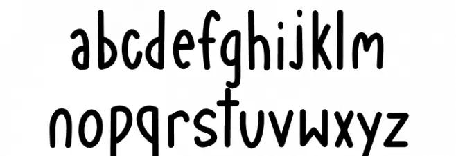 Golden Lights Fonte MINÚSCULAS