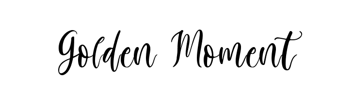 Golden Moment  नि: शुल्क फ़ॉन्ट्स डाउनलोड