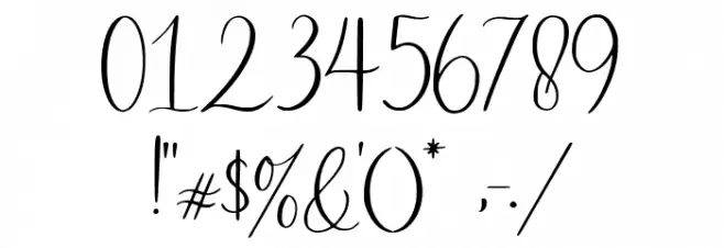 Golden Motion Demo Version Font OTHER CHARS