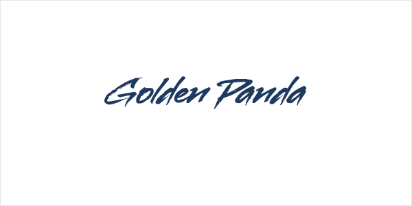 Golden Panda Logo