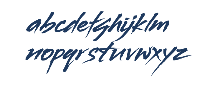 Golden Panda Lowercase