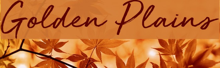 Golden Plains Font examples